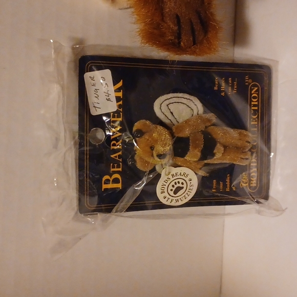 NEVER USED 4 🐝 BOYD'S BEARS 🐻BUMBLE B BUZZOFF, TWIDDLE, T F BUZZIE AND TINGER - Picture 2 of 6